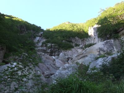 3段60mの滝