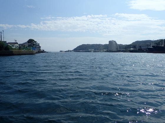 浦賀港の眺め