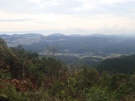 帝釈山からの眺め