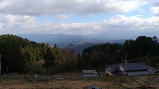 奈良青垣の山々